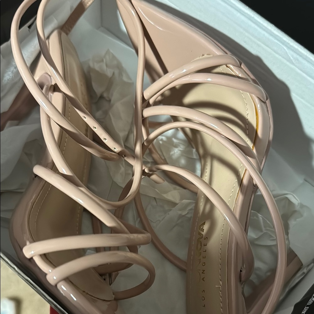 Aldo Women's Strappy Nude Heels